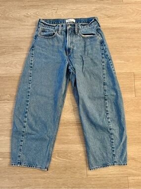 abercrombie barrel jeans